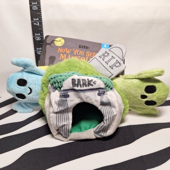 NWT Bark Now You See 'Um Mausoleum Dog Toy S - Picture 1 of 2